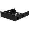 TOKIDNY Supporto Disco Rigido Interno 5,25 Pollici in ABS Nero