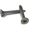 EisenRon Viti per truciolato in acciaio inox 5 x 35 mm - 200 pezzi viti per legno A2 Torx testa svasata