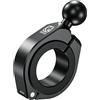 BRCOVAN Aluminum Alloy Large Bar Clamp Mount with 1'' TPU Ball, Fit on ATV UTV 1.5''/1.75''/1.85''/2''/2.1'' Roll Cage, Compa