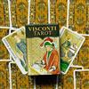 LO SCARABEO Visconti Mini Tarot Deck LO SCARABEO 78 Carte Dei Tarocchi Con Guida