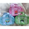 Mini portachiavi Powerpuff bambina a forma di borsa stile Scooba 7x10x3 cm