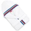 Gabel Accappatoio JUNIOR spugna con cappuccio Pongo bianco taglia 5 anni