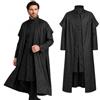Huraogcos Professor Snape Costume da Snape per adulti, mantello nero Snape, robe magica deluxe per cosplay, carnevale, Halloween, cosplay