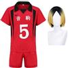 Zhongkaihua Haikyuu Hinata e Kageyama Cosplay Costume Anime Giochi di Ruolo Kuroo Tetsurou e Kozume Kenma Cosplay Jersey Giapponese High School Pallavolo Uniforme Pantaloncini Shirt Set