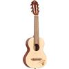 Ortega Guitars Travel Guitar acustica - Mini/Travel Series - Guitarlele 6 corde - top in abete con motivo disegnato a laser (RGL5)