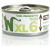 Generico Natural Code XL6 Gatto Cibo Umido Tonno e Prosciutto. 6 LATTINE DA 170g CADAUNO