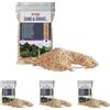 Amtra Sabbia Ambra - Sabbia per Acquario,fondale per Acquario Acqua Dolce e Marina, Naturale, atossico, 1-2 MM/5KG (Confezione da 4)