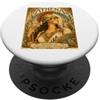 Tales of Troy - Voyage Home Atena Dea della Saggezza e della Guerra Mitologia Greca Arte PopSockets PopGrip Adesivo