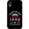 Classe 1990 Leggenda Anni 90 Nostalgia O Custodia per iPhone XR Legends Are Born In The Year 1990 Compleanno Vintage Retrò