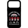 Classe 1990 Leggenda Anni 90 Nostalgia O Custodia per iPhone 17 Pro Max Legends Are Born In The Year 1990 Compleanno Vintage Retrò