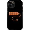 Geeky Chic Costumes Custodia per iPhone 11 Pro Electrical Outlet Plug and Socket Couples Halloween Costume