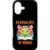 Just a Funny Amphibian Axolotl Lover Custodia per iPhone 17 Readsalotl Di Libri Scuola Lettura Axolotl Carino Bookworm