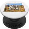 Clever Witty Rush Colorado Designs Rush Colorado Contea di El Paso 80833 PopSockets PopGrip Adesivo