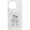 Tarot Card The Lovers Skeleton Goth Hall Custodia per iPhone 14 Pro Max The Lovers Tarocchi Scheletro Gotico Luna Strega Teschio