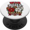 Desert Merch England Shop La guerra delle rose Inghilterra 1455-1485 PopSockets PopGrip Adesivo