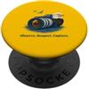 Nature Photographer Bird Watching Design Obiettivo della fotocamera Observe Respect Capture Eagle PopSockets PopGrip Adesivo