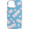 Candy Lovers and Sweets Gifts Custodia per iPhone 14 Carino Marshmallow Candy Dolci Azzurro Modello