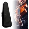 Custodia per violino, borsa da trasporto, organizzata, con doppia cerniera, per