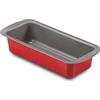 Guardini, Stampo plumcake 25x11 cm, Acciaio con rivestimento antiaderente, Rosso e Grigio, Made in Italy, Linea Rossana