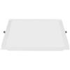 GTV FABRO LED Faretto da incasso piatto 24 W 2400 lm - Lampada da soffitto quadrata 4000 K bianco neutro IP40 - Pannello LED da incasso AC 220 - 240 V - 31,5 x 30 cm