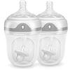 Nuby 360 - Biberon in silicone, 2 pezzi