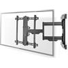 Nedis supporto a parete per TV completamente mobile - 37 - 80" - peso massimo dello schermo supportato: 50 kg - inclinabile - ruotabile - distanza minima dalla parete: 70 mm - distanza massima dalla parete: 650 mm - 3 punti di rotazione