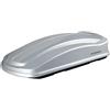 NORDRIVE N60026 BOX 630 Box da tetto argento lucido 630 L, portata 75 kg