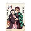 POPbuddies Demon Slayer: Kimetsu no Yaiba rotolo da parete Tanjiro & Nezuko Kamado 50 x 70 cm