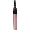 Masyrt Rasoio per sopracciglia elettrico impermeabile a forma di penna, rasatura flessibile per il viso, per uso domestico e viaggio (rosa)