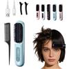 MEIION Alegra Spazzola Riscaldante Originale,Non Danneggia i Capelli | Pettine Lisciante Senza Fili Portatile,Display LCD,Styling Capelli Veloce per Viaggi e Uso Quotidiano