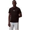 Calvin Klein SS 30s Micro Monologo Graphic Te Lv04rb866g Magliette grafiche Uomo (Pacco da 1)