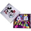 Simba - Disney Plush Collezionabile di Mickey and Minnie, 6315870124, edizione limitata D100, Dimensione 35 cm, con scatola da collezione certificato e numero di serie, Esclusiva Amazon