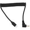 GOWENIC Cavo di Rilascio Otturatore Remoto della Fotocamera, 100 Cm | Cavo di Rilascio Dell'otturatore della Fotocamera con Jack da 2,5 Mm, Interfaccia Micro USB, Struttura in Metallo e