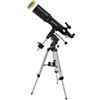 Bresser Telescopio Riflettore 102/600 mm EQ3 con Filtro Solare e Adattatore Smartphone