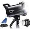 Godox ML60 60W Luce video LED portatile con softbox AD-S60S, telecomando RC-A6, 2 batterie al litio NP970, compatibile con supporto Godox