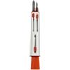 FewNvWa Penna Pulizia Auricolari Kit Pulizia Cuffie Pennino Metallo Spazzola Spugna Flockata Plastica Rimuove Polvere E Residui Accede Fessure Strette Adatta per Ufficio Viaggio Casa, Bianco+Rosso