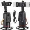 Generico Cavalletto Con Inseguitore Per Smartphone Supporto Auto Rotante 360 Gradi | Treppiedi Portatile con Intelligenza Artificiale Per Live Streaming Vlogging Video Selfie Foto