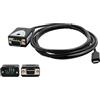 Exsys EX-2346 - USB 2.0 (connettore C) a 1 porta seriale RS-422/485 con cavo da 1,8 metri (FTDI Chipset