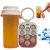 Stalf Pillola Popper, Tracciatore di promemoria per farmaci, strumento di indicazione giornaliero per farmaci, tracker per la memoria