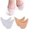 SAVOSWEET 2 Paia Piede Suggerimento Manicotto, Salvapunte in Silicone Gel, con Aria Fori per Proteggere Piedi, Gel Toe Scarpe Cuscini Caps Ballet e Danza Classica