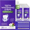 VFjVlVdG Nastro sbiancante dentale viola - viola teeth whitening strips - morbido per i denti, elimina macchie caffè e tè - Risultati rapidi in 7 giorni - (28 strisce/14 trattamenti)