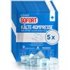 ICEHOF Cuscinetti refrigeranti da piegare, 5 impacchi freddi istantanei, 15,3 x 12,7 cm, impacchi refrigeranti monouso, compresse refrigeranti monouso per quando si è in viaggio