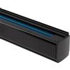 LEDKIA LIGHTING LEDKIA Binario Trifase a Incasso Alluminio per Faretti LED 1 Metro Nero