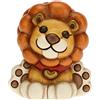 THUN - Smiley Leo - Living, Oggetti Decorativi per la Casa - Idea Regalo - Linea Thunimals - Ceramica - 5x4,2x5,5 h cm