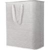 Lifewit Cesto Portabiancheria, Cesta Portabiancheria Pieghevole, Portabiancheria Sporca con Manici Allungati, Laundry Basket per Camera da Letto, Bagno e Lavanderia125L, Grigio