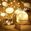 RoySmart Proiettore Stelle, LED Luce Notte, 360° Musica, 8 Canzoni e 6 Pellicole, Decorazione per Cameretta