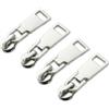 Alluring Cursore Cerniera Ricambio, Alluring Cerniera Lampo, Tiretti per Cerniera in Metallo per Cerniera Rimovibili, Eclair Adatti per Vestiti, Jeans, Valigie (L - 4PCS)