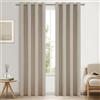 MRTREES Tende Oscuranti Lino per Interni Moderne Camera da Letto 2 Pezzi Tenda 100% Oscurante da Interno Tende Termiche Isolanti con Occhielli per Soggiorno Salotto Eleganti, 140x200 CM