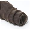 Blausky Tessuto in organza per cucito, 150 cm x 3 m, trasparente, in tulle, morbido, tessuto decorativo al metro, per fiocco, abiti da sposa, gonna in tulle, colore marrone