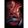 Stranger Things Coperta in pile - Vecna v Eleven - Coperta super morbida - 100% poliestere - 100 x 150 cm